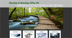 Desktop Screenshot of mondaycpa.com